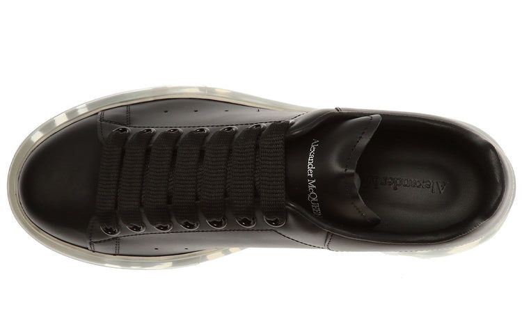 (WMNS) Alexander McQueen Oversized Sneaker 'Black Clear Sole' 611698WHX981070 sold by KicksCrew product image thumbnail 4