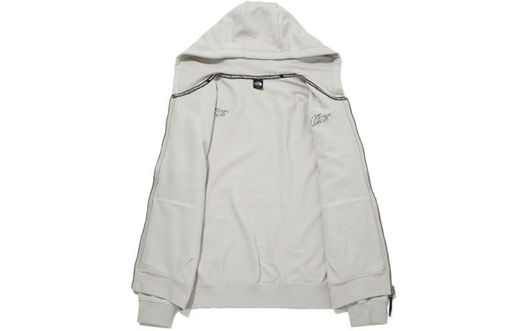 THE NORTH FACE FW21 Logo Full Zip Hooded Jacket 'Grey' NJ5JM52B sold by KicksCrew product image thumbnail 3