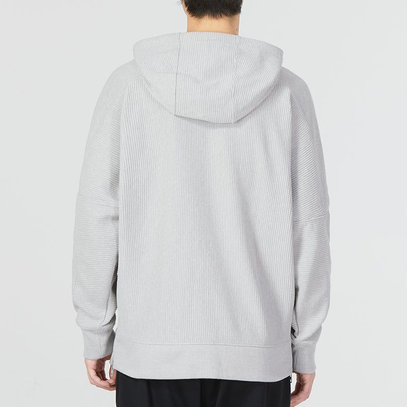 Under Armour Ottoman Fleece Hoodie 'Light Grey' 1373878-558 sold by KicksCrew product image thumbnail 4