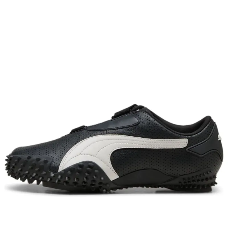 PUMA Mostro Perforated Leather 'Black White' 397331-02 sold by KicksCrew