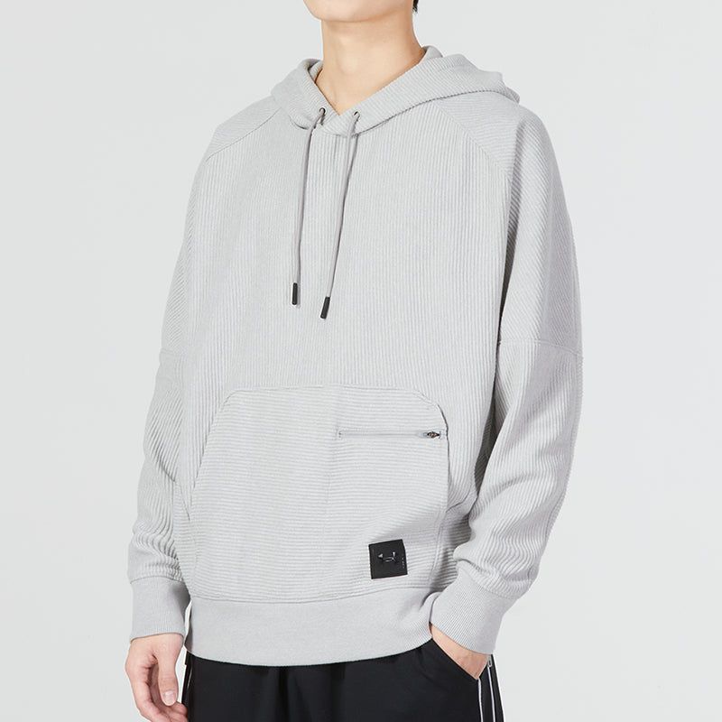 Under Armour Ottoman Fleece Hoodie 'Light Grey' 1373878-558 sold by KicksCrew product image thumbnail 5