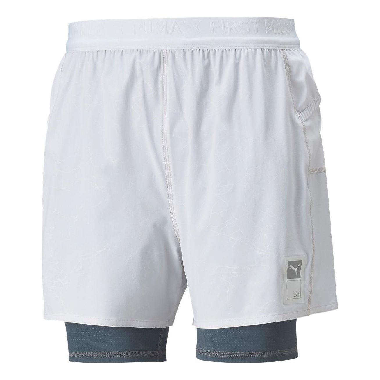 Puma X First Mile 5" 2-In-1 Running Shorts 'White' 521408-72 sold by KicksCrew