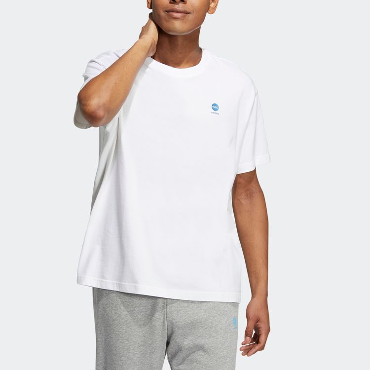 Adidas Neo Logo T-Shirts 'White' IB7646 sold by KicksCrew product image thumbnail 2