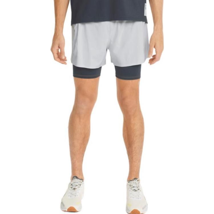 Puma X First Mile 5" 2-In-1 Running Shorts 'White' 521408-72 sold by KicksCrew product image thumbnail 4