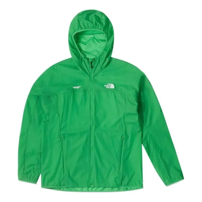 THE NORTH FACE x Undercover Trail Run Packable Wind Jacket 'Fern Green' NF0A87UG-384 sold by KicksCrew