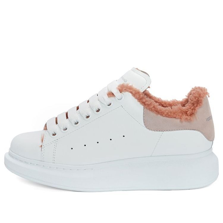(WMNS) Alexander McQueen Oversized Sneaker 'White Patchouli' 609650WIAFJ9446 sold by KicksCrew