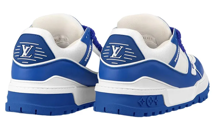 LOUIS VUITTON LV Trainer Maxi Sneakers 'Blue' 1ABZPW sold by KicksCrew product image thumbnail 4