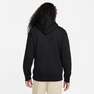 Nike SB Big Swoosh Logo Pullover Hoodie 'Black' CW5615-010 sold by KicksCrew