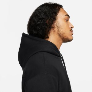 Nike SB Big Swoosh Logo Pullover Hoodie 'Black' CW5615-010 sold by KicksCrew