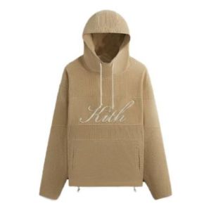 KITH Washed Corduroy Caden Hoodie 'Canvas' KHM031528-210 sold by KicksCrew