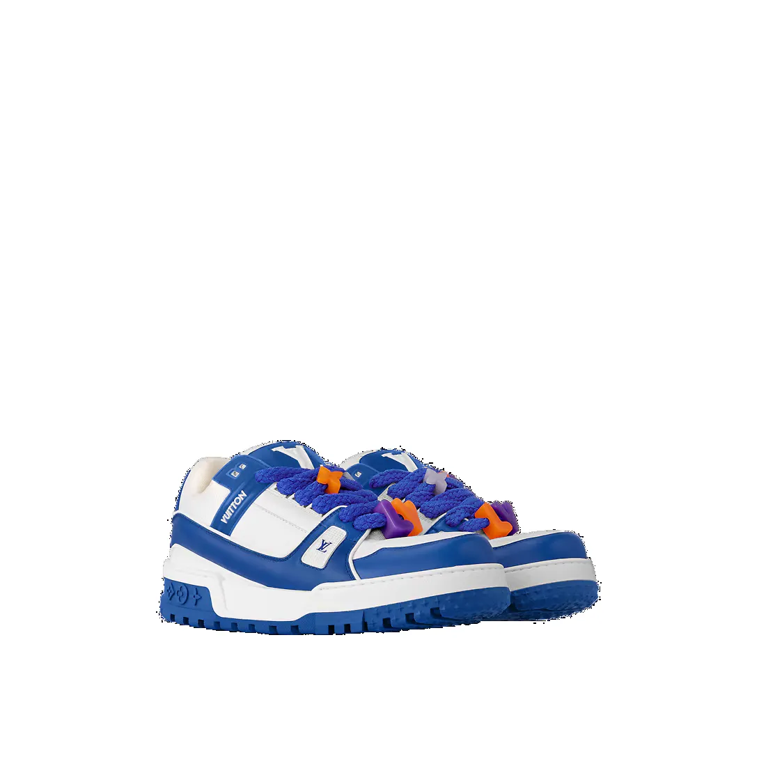 LOUIS VUITTON LV Trainer Maxi Sneakers 'Blue' 1ABZPW sold by KicksCrew product image thumbnail 2