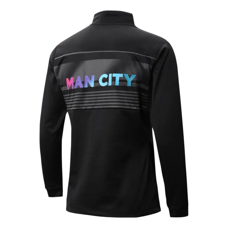 Puma Manchester City Pre Match 1/4 Zip Top 'Black' 765179-03 sold by KicksCrew