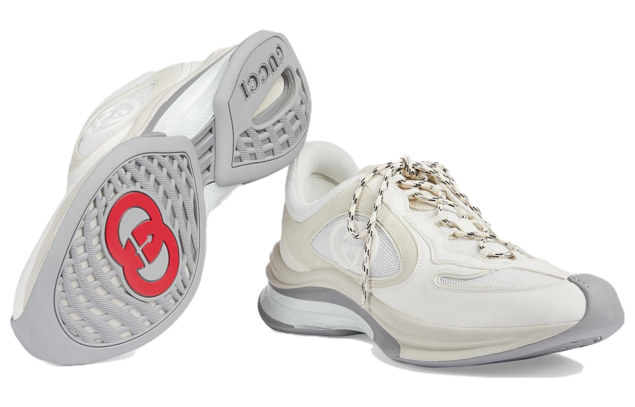 Gucci Run sneaker 'White Suede' 749785-AAB62-9144 sold by KicksCrew product image thumbnail 5