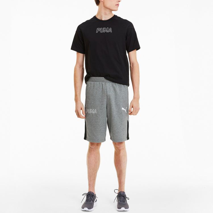 Puma Logo Shorts 'Grey' 582838-03 sold by KicksCrew product image thumbnail 5