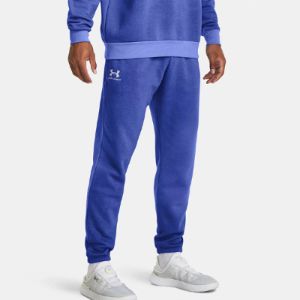 Under Armour Essential Fleece Joggers 'Blue' 1381216-400 sold by KicksCrew