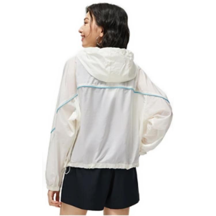 (WMNS) Li-Ning Athletics Sportswear Jacket 'White' AFDT434-6 sold by KicksCrew product image thumbnail 5