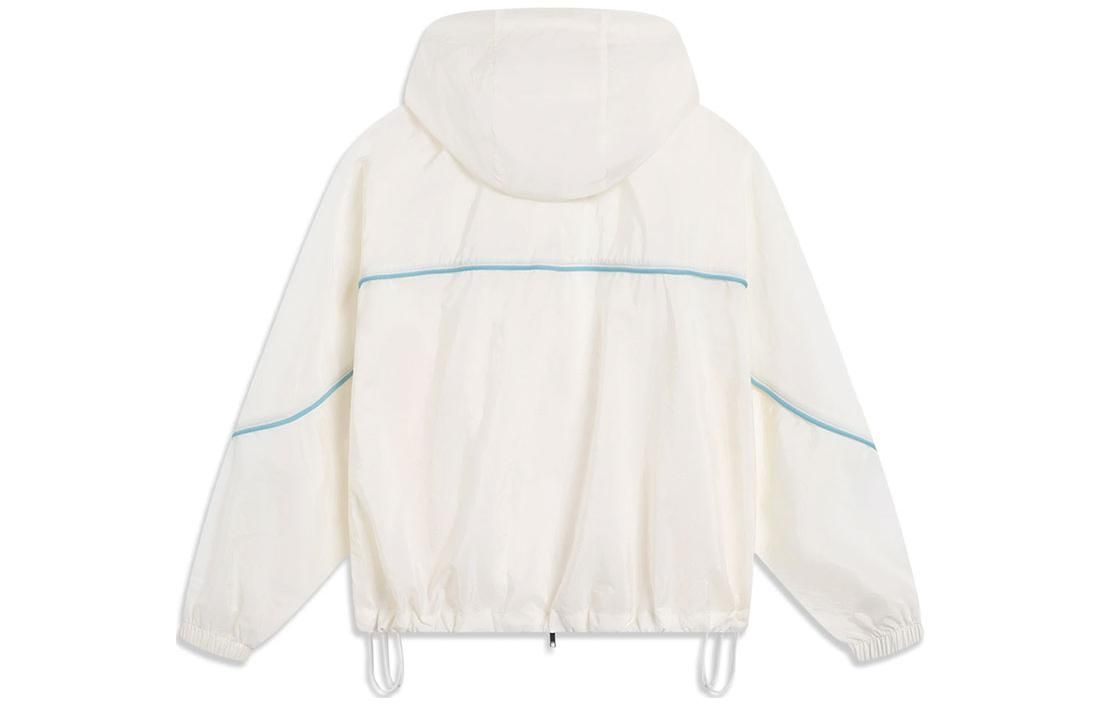 (WMNS) Li-Ning Athletics Sportswear Jacket 'White' AFDT434-6 sold by KicksCrew product image thumbnail 2