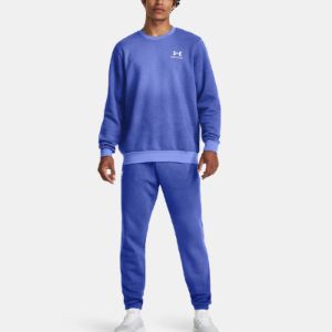Under Armour Essential Fleece Joggers 'Blue' 1381216-400 sold by KicksCrew
