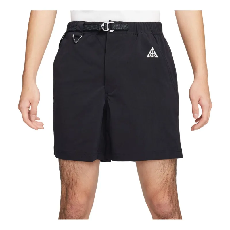 Nike ACG Hike Shorts Asia Sizing 'Black White' FN2431-010 sold by KicksCrew