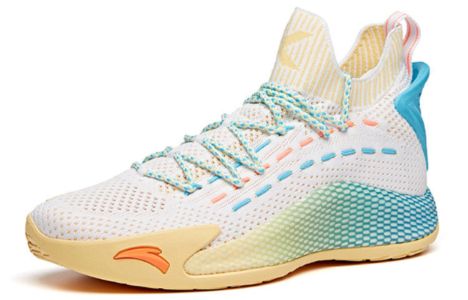 ANTA KT5 Low Klay Thompson 'Klay's Effect White Yellow' 112021102-1 sold by KicksCrew