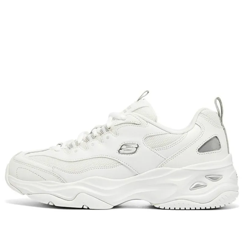 (WMNS) Skechers D'Lites 4.0 'White Grey' 149492-WGY sold by KicksCrew