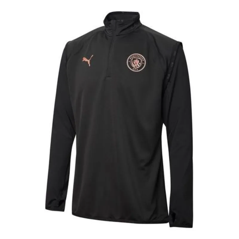 Puma Sweatshirt Manchester City Warmup Sweater 'Black' 758702-02 sold by KicksCrew