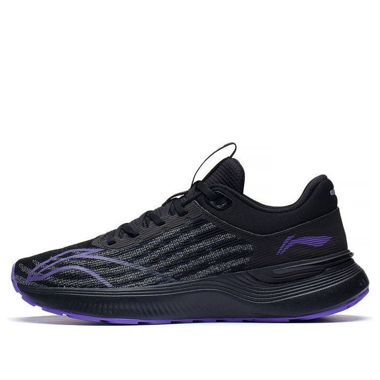 (WMNS) Li-Ning Light Shadow Element 'Black Purple' ARHS042-3 sold by KicksCrew