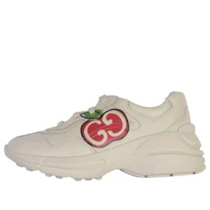 (WMNS) GUCCI Rhyton GG Sneakers 'Cream White' 611808-DRW00-9522 sold by KicksCrew