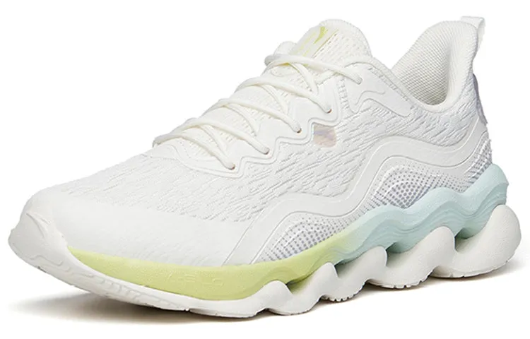(WMNS) ANTA Running Series Sneakers 'White Green Blue' 122215555-4 sold by KicksCrew product image thumbnail 2