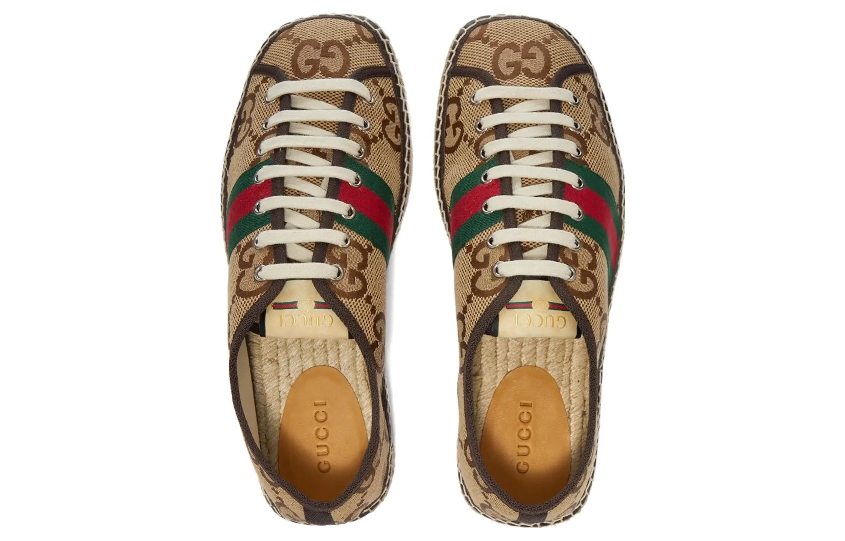 Gucci Maxi GG Espadrilles 'Camel Ebony' 675170-UKOC0-2596 sold by KicksCrew product image thumbnail 3