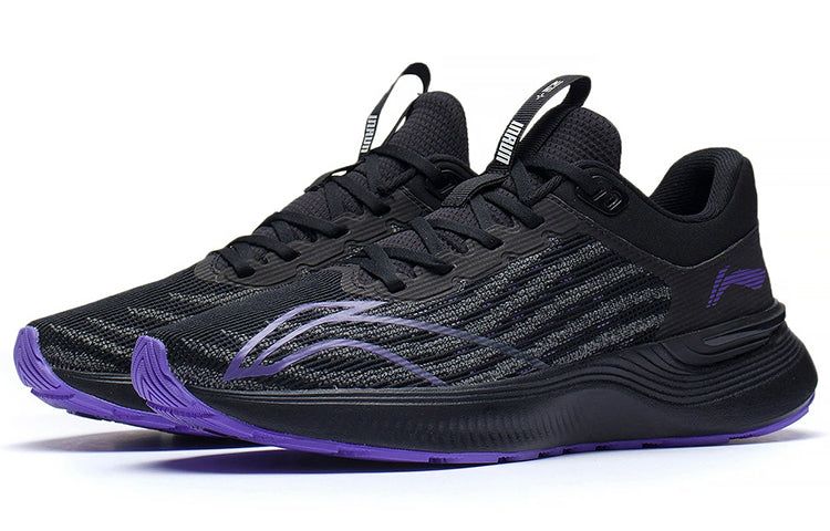 (WMNS) Li-Ning Light Shadow Element 'Black Purple' ARHS042-3 sold by KicksCrew product image thumbnail 2