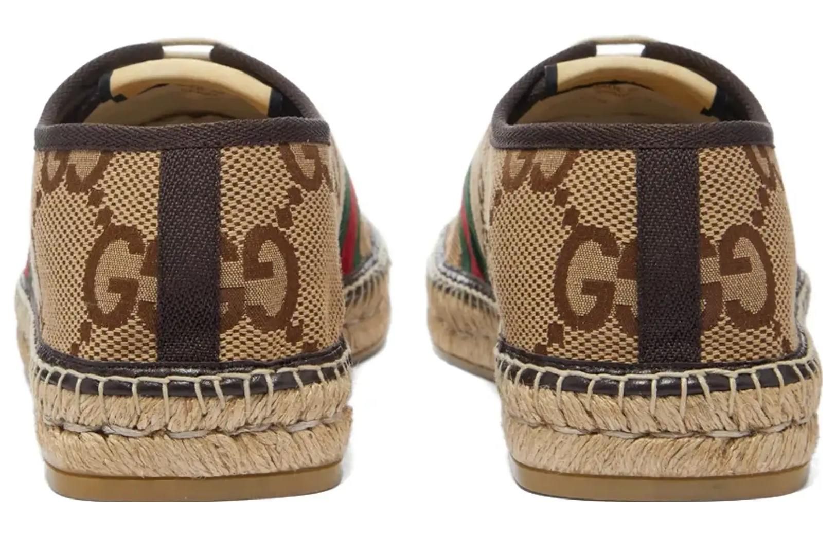 Gucci Maxi GG Espadrilles 'Camel Ebony' 675170-UKOC0-2596 sold by KicksCrew product image thumbnail 4