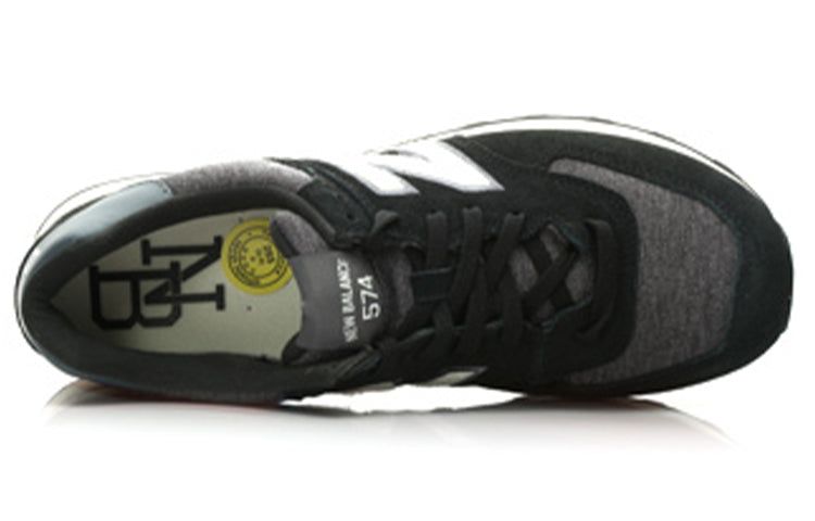 New Balance 574 Shoes 'Black Grey' ML574PNW sold by KicksCrew product image thumbnail 3