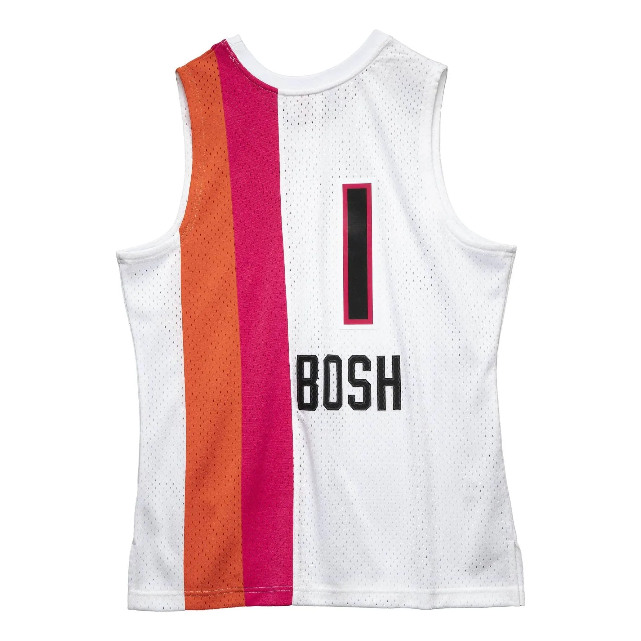 Mitchell & Ness x NBA Miami Heat 2011-12 Swingman Jersey 'Chris Bosh 1' SMJYGS20056-MHEWHIT11CBO sold by KicksCrew product image thumbnail 2