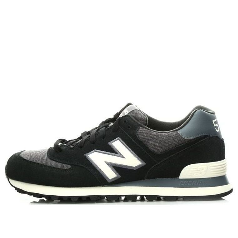 New Balance 574 Shoes 'Black Grey' ML574PNW sold by KicksCrew