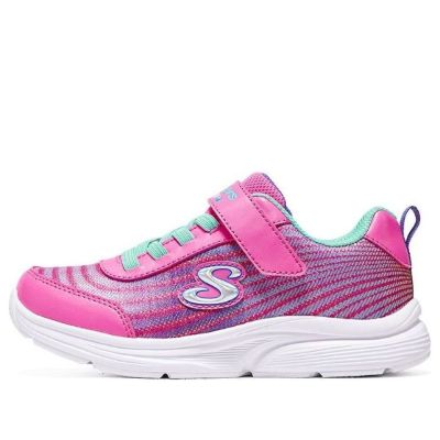 (GS) Skechers Dreamy Dancer Radiant Rogue Sneaker 'Pink Green' 303393L-HPMT sold by KicksCrew