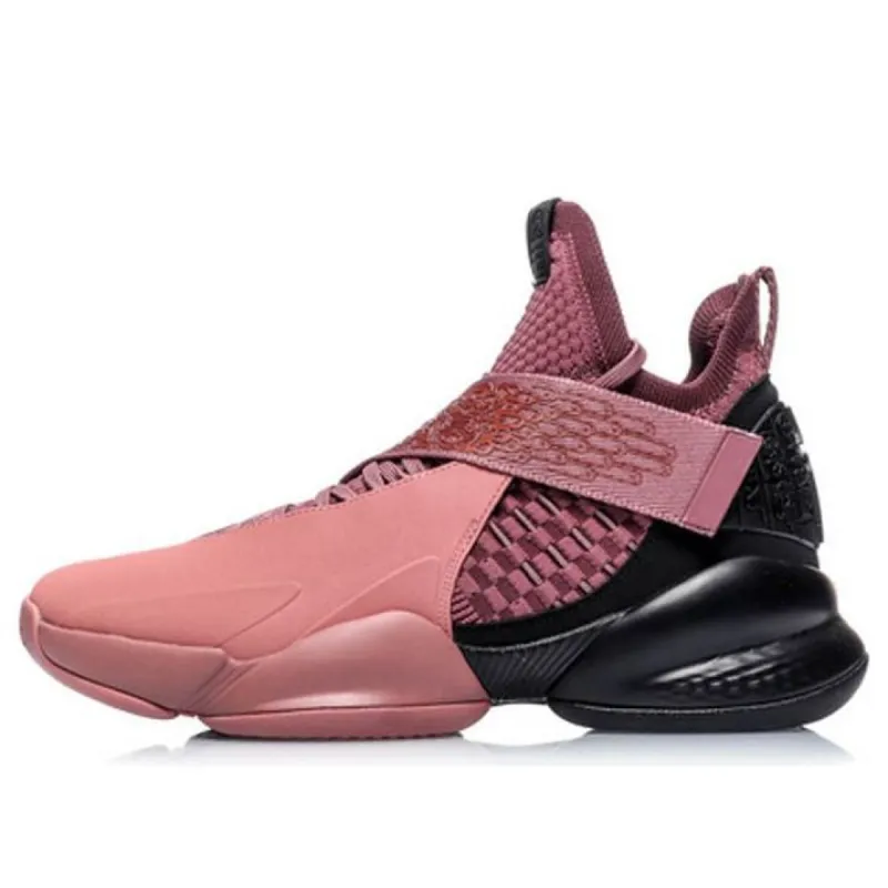 Li-Ning Counterflow Series Mid-Top 'Pink Black' ABAP111-2 sold by KicksCrew