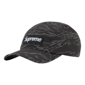 Supreme Tiger Camo Reflective Camp Cap 'Black Grey' SUP-FW22-1102 sold by KicksCrew