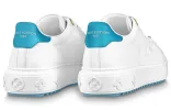 (WMNS) LOUIS VUITTON Time Out Sneakers 'White with Blue' 1AADNS sold by KicksCrew