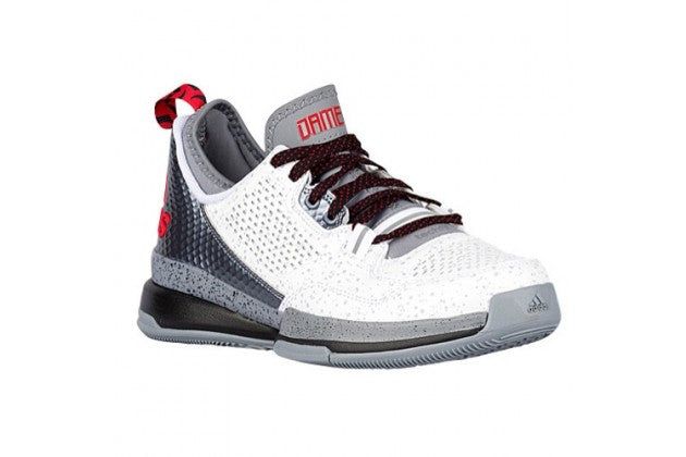Adidas D Lillard 1 Shoes 'White Grey Black' S85475 sold by KicksCrew product image thumbnail 2
