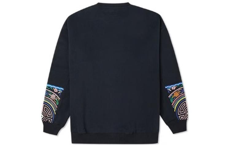 Converse Tapesty Crewneck Sweatshirt 'Black' 10025058-A03 sold by KicksCrew product image thumbnail 2