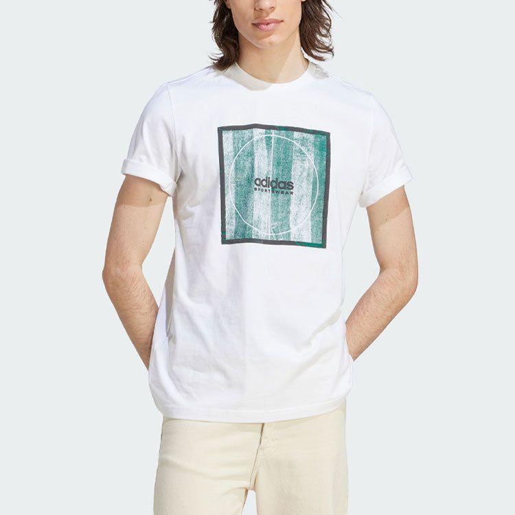 adidas Tiro Box Graphic T-Shirt 'White' II3595 sold by KicksCrew product image thumbnail 2