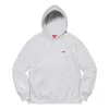 Supreme Small Box Hooded Sweatshirt 'Grey Red' SUP-SS22-301 sold by KicksCrew
