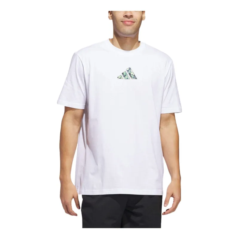 adidas Lil Stripe Photoreal Graphic T-shirt Asia Sizing 'White' IN6376 sold by KicksCrew
