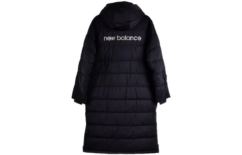 New Balance Casual Long Down Parka 'Black White' NP846051-BK sold by KicksCrew product image thumbnail 2