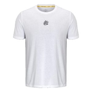 Under Armour Curry Logo T-shirt 'White' 1377545-100 sold by KicksCrew