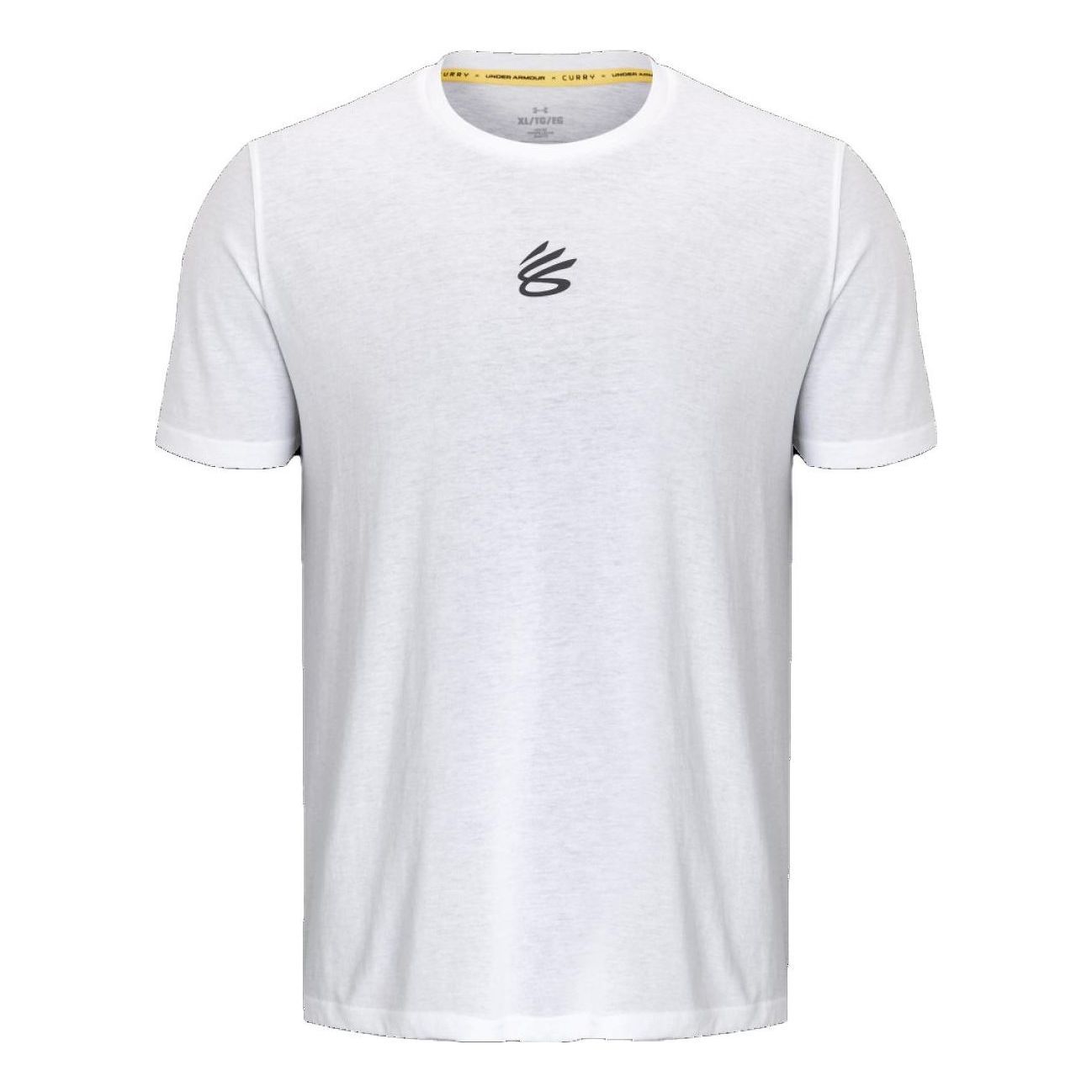 Under Armour Curry Logo T-shirt 'White' 1377545-100 sold by KicksCrew
