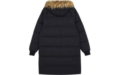 New Balance Classic Long Down Jacket 'Black Brown' AMJ14321-BK sold by KicksCrew