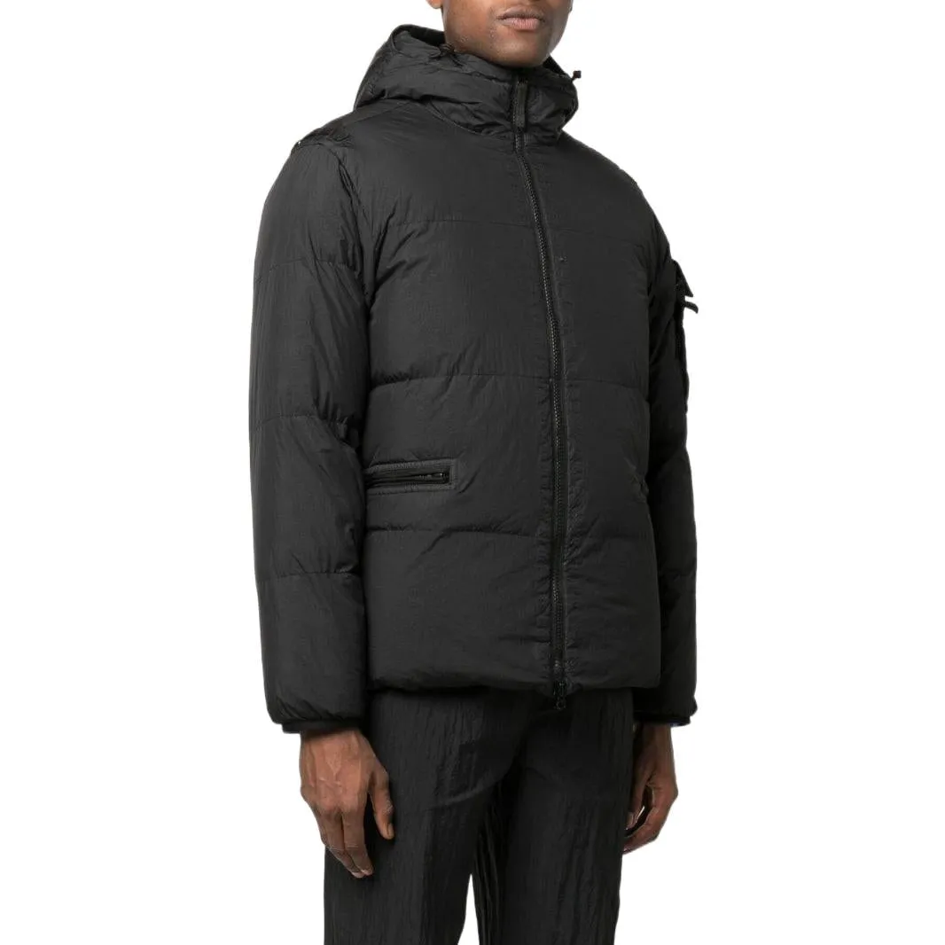 STONE ISLAND Crinkle Reps Down Jacket 'Black' 771540223-V0029 sold by KicksCrew product image thumbnail 3
