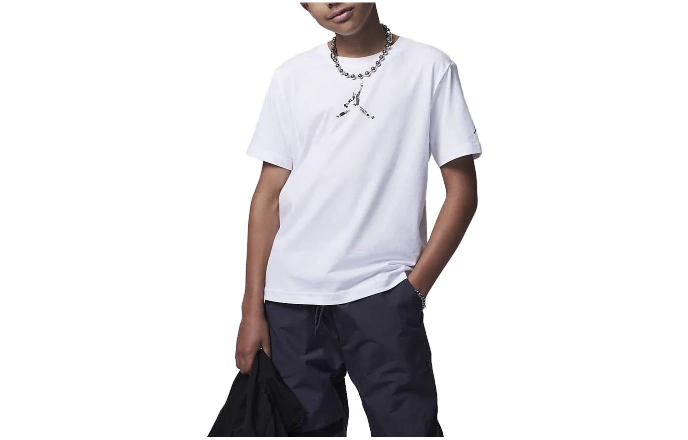 (GS) Air Jordan Anti-Gravity Machines Tee 'White' FV5771-100 sold by KicksCrew product image thumbnail 2